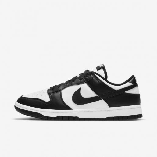 nike dunk low pro black and white