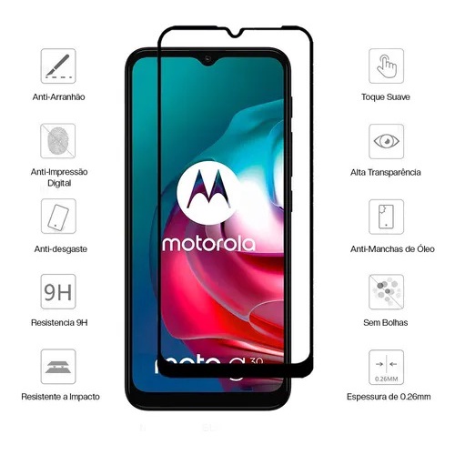 Película De Vidro 3d Moto-g10 / Moto-g 20 / Moto-g 30 / Moto-g 40 / Moto-g 50 / Moto-g 60 / Moto-g 100