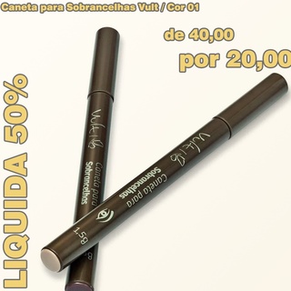 Caneta Delineadora para Sobrancelhas Vult cor 01 V 11/24