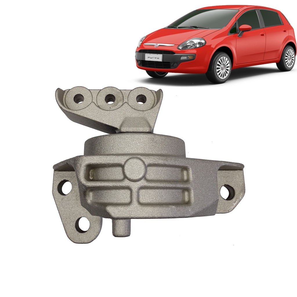 Coxim Calço Motor Lado Direito Fiat Linea 1.8 2011 em diante, Punto 1.6/1.8 2011 em diante
