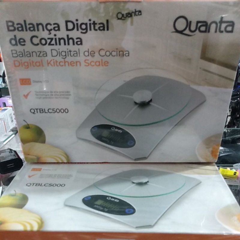 balança digital 5 klg QUANTA produto novo