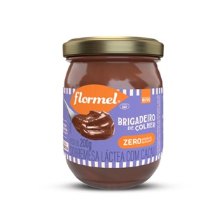 Brigadeiro de Colher Flormel Zero Açúcar 200g em Oferta na Shopee