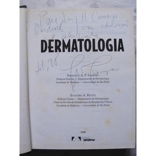 Livro Dermatologia - Sampaio Rivitti - 1998 - Artes Medicas | Shopee Brasil