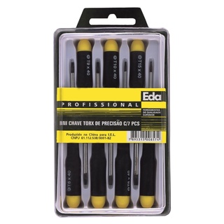 Jogo De Chaves Tork De Precisão 7 PCS 8NI EDA