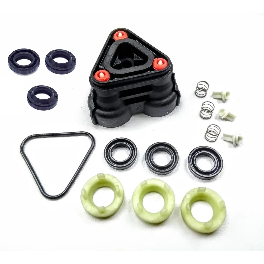 Cabeçote + Guia de Apoio + Retentores Lavadora Alta Pressão Karcher Peça Original