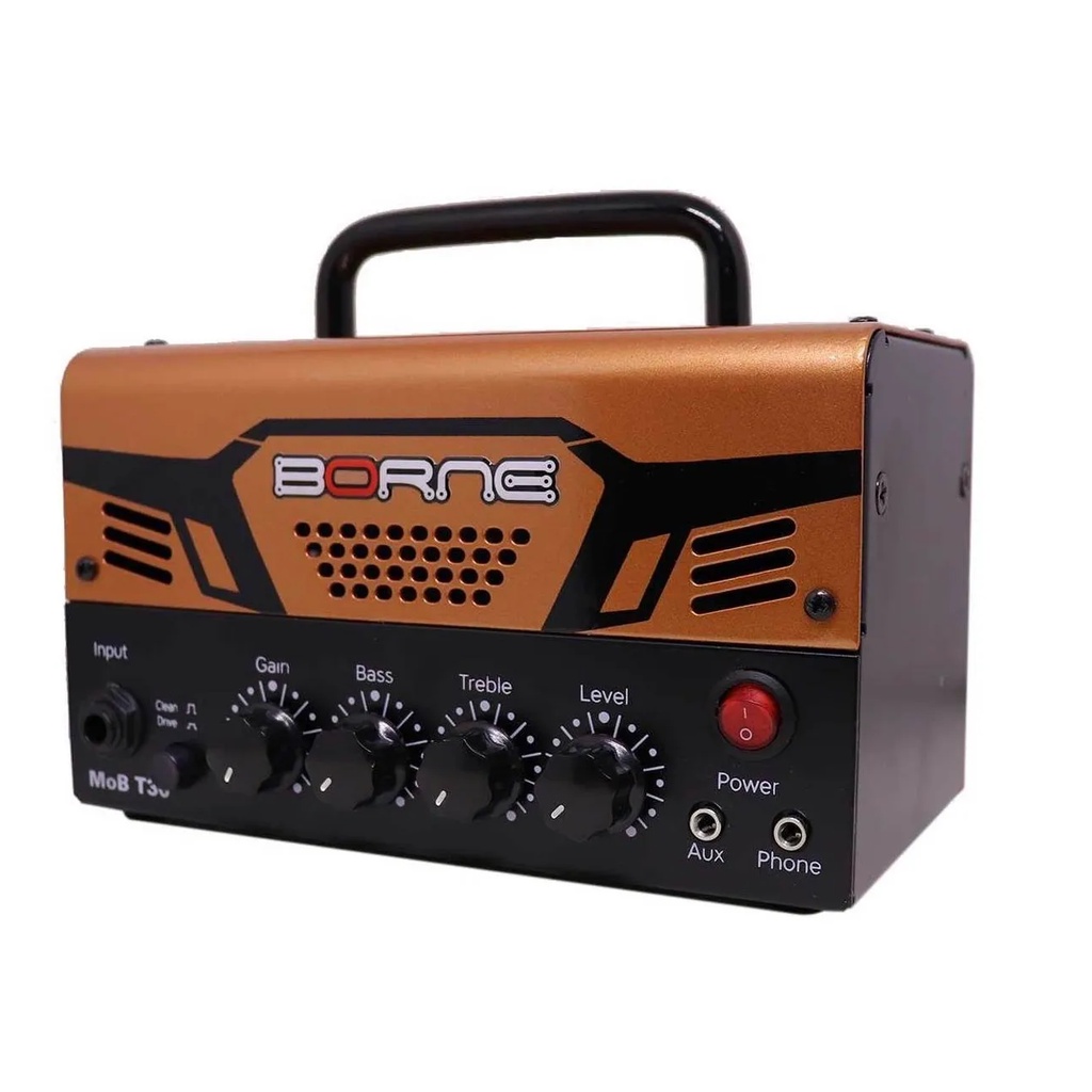 Amplificador / Mini Cabeçote Borne Mob T30 30w - Cobre