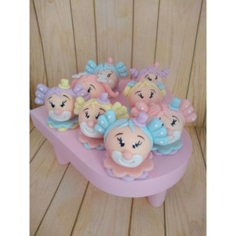 10 unidades circo rosa para lembrancinha em biscuit Envio em 15 dias úteis. em Oferta na Shopee