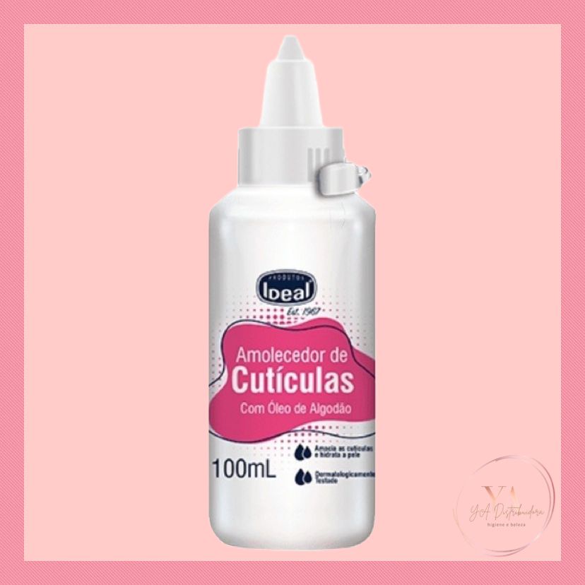 Amolecedor de Cutículas Ideal com Óleo de Algodão - 100ml