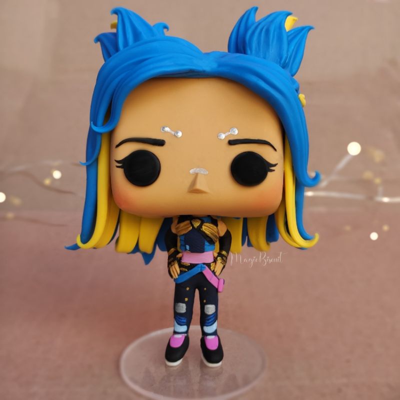 Funko pop Neon - Valorant - feita em biscuit - ENCOMENDA | Shopee Brasil