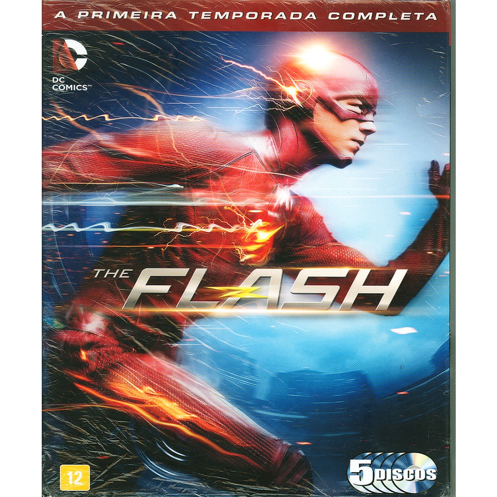 DVD The Flash - A Primeira Temporada Completa 5 discos | Shopee Brasil