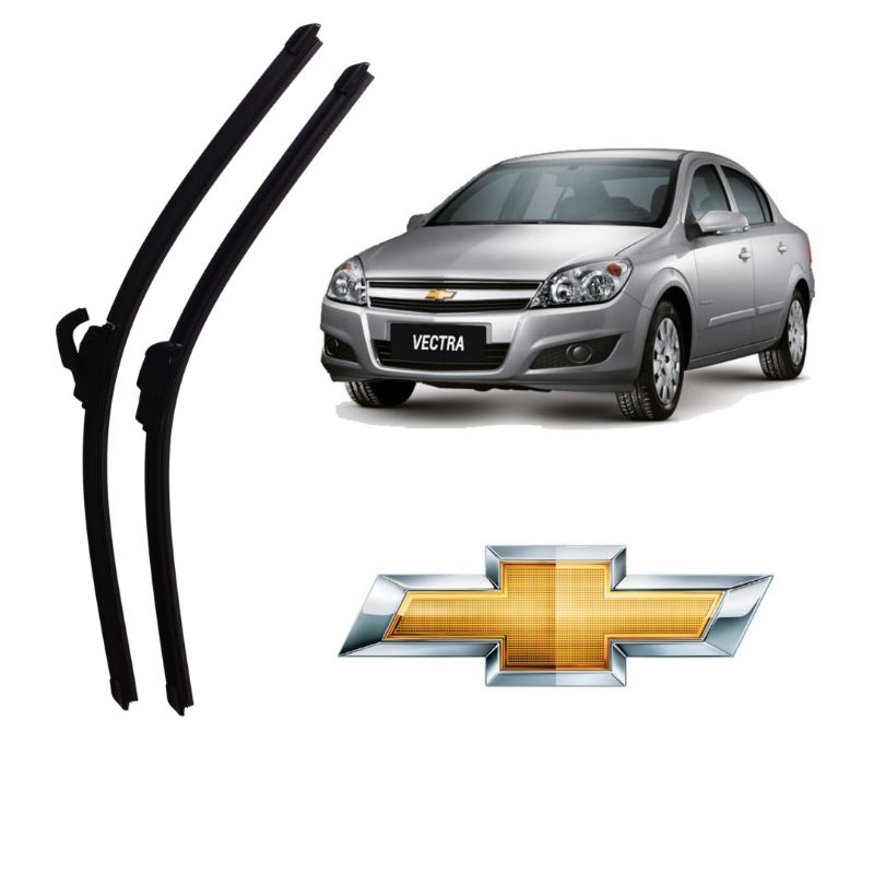 Par Palheta Limpador Parabrisa Dianteiro GM Vectra 2005 a 2008 em Oferta na Shopee