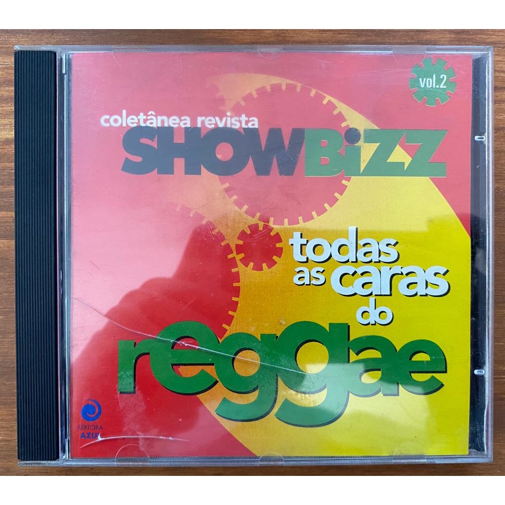 CD Coletânea Showbizz Todas as Caras do Reggae - Volume 2