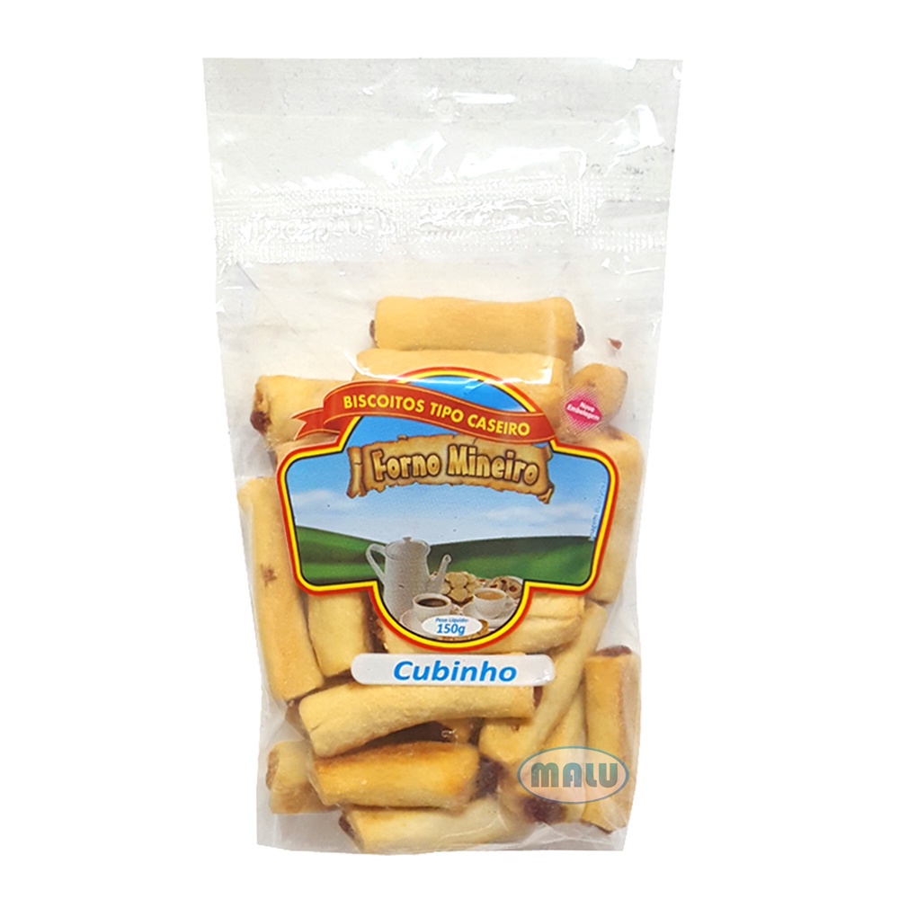 Biscoito Petit Four Cubinho 150g - Forno Mineiro