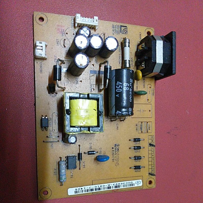 placa fonte monitor positivo smile 5619 opvp-0081