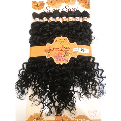 Cabelo 100%Orgânico-cacheado Ipe - Super Star - 1 Pct