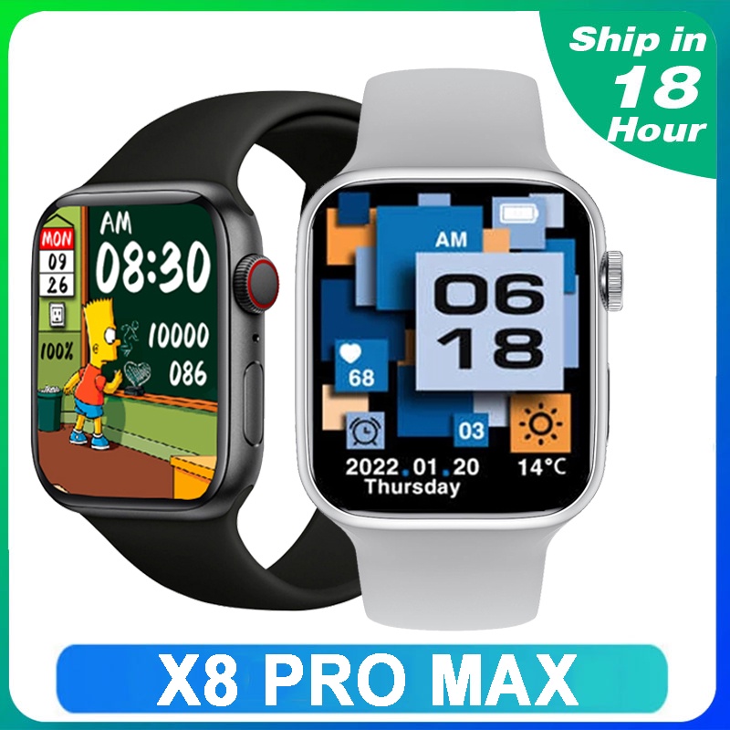 Original X8 Pro Max relógio inteligente 1.9 inches Watch 8 Bluetooth ...