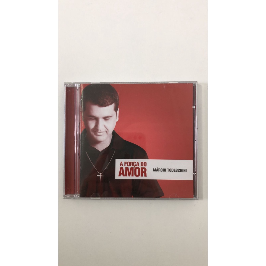 CD A Força Do Amor Márcio Todeschini Biblia Sagrada Md268