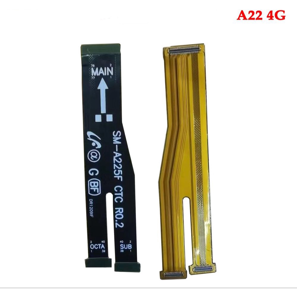 Cabo Flex Lcd Da Placa Mãe Galaxy A22 4G A225F/Dsn Pronta Entrega