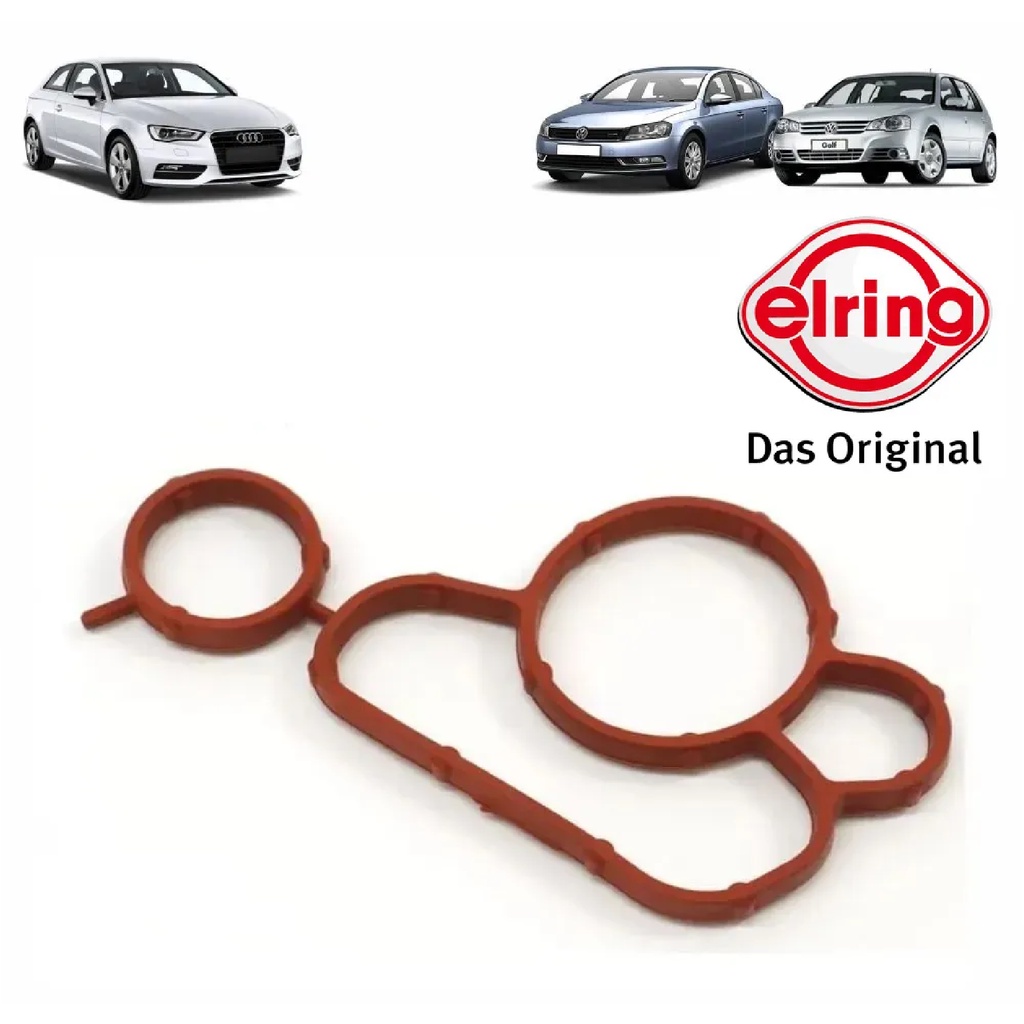 Junta Suporte Filtro Oleo AUDI/VW A3/A4/A5/Q3/TT/JETTA/PASSAT/TIGUAN/GOLF/FUSCA 2.0 16V TSI/TFSI 2009 A 2016 06J115441A/SKU929