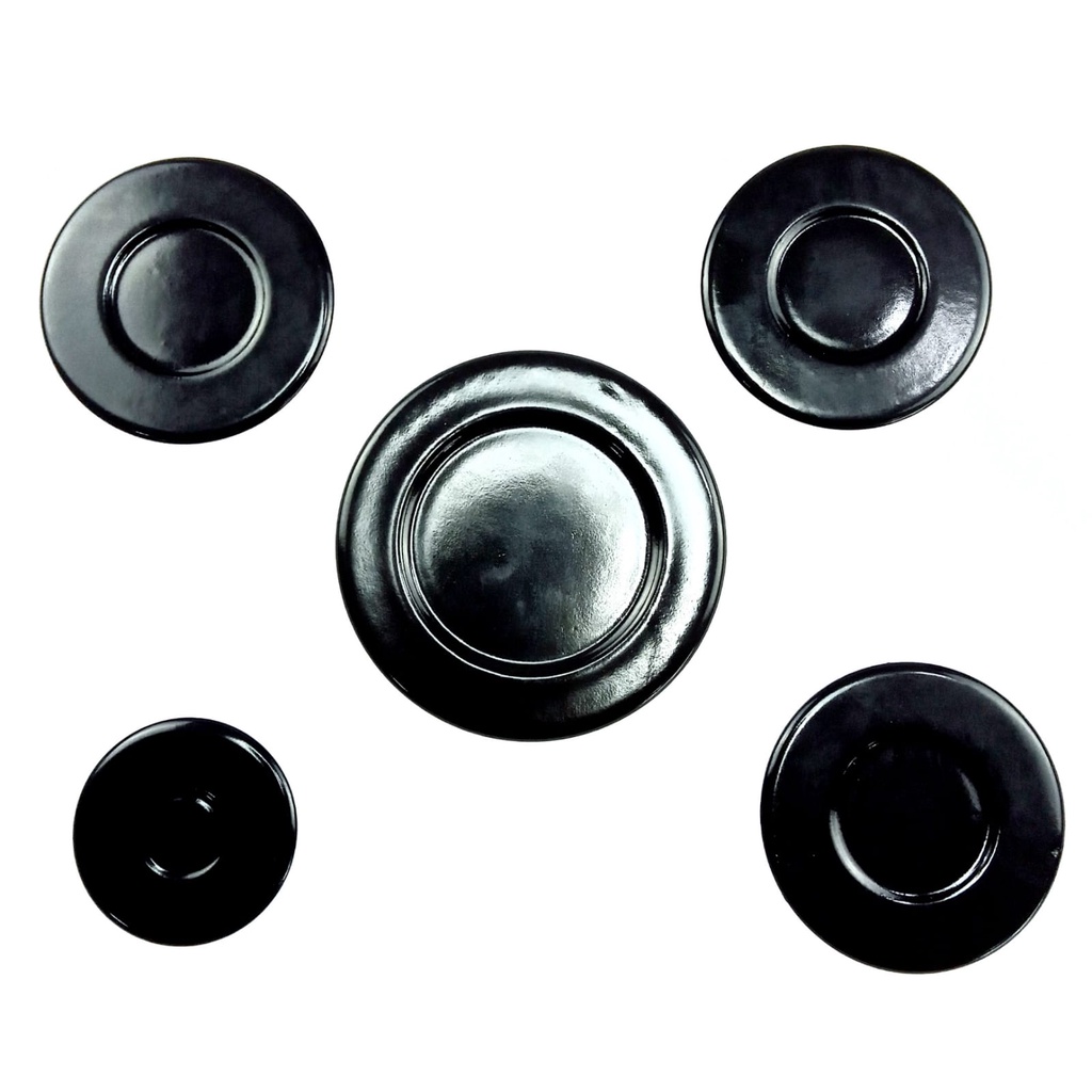 Kit Espalhador Tampa Peças Cooktop Fogão Atlas Utop 5 Bocas