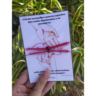 Pulseira magnética para casal/ namorado/melhores amigos/ BFF/ relacionamento/Akai Ito ❤️ em Oferta na Shopee