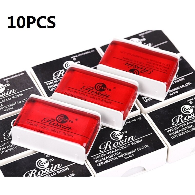 Atacado 10 P S / Lote Leto Mini Bow Rosin Violino Viola Violao Arco De Violino Breu 603 Quantidade