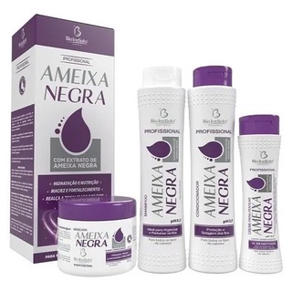 Kit Capilar Ameixa Negra com 4 peças Bio instinto