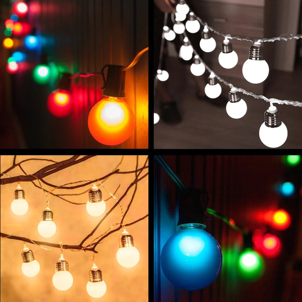 Lampadas Led Bolinha 3w Colorida Bivolt E27 Shopee Brasil