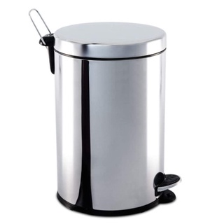 Lixeira Inox com Pedal e Balde 12 Litros - Brinox
