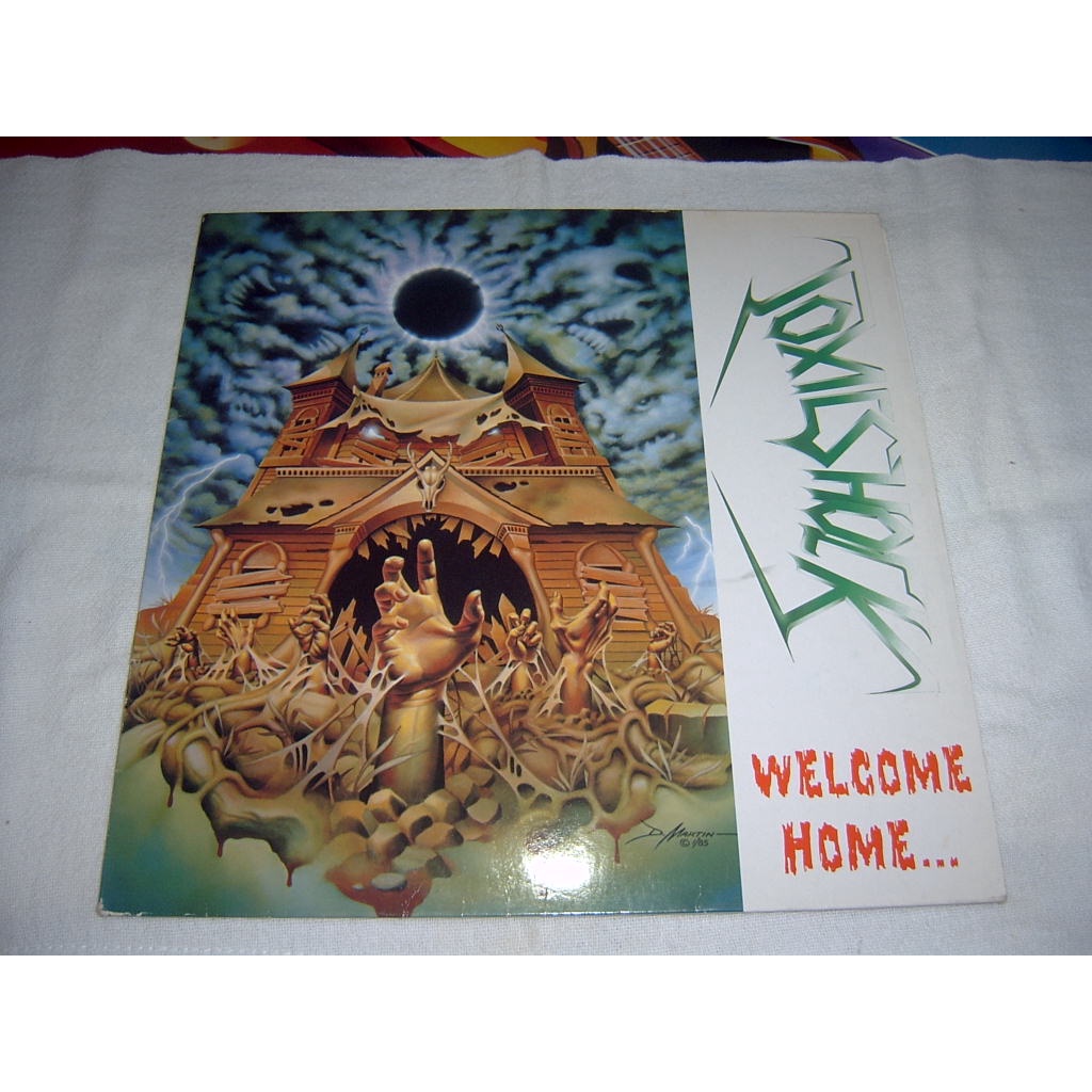 Lp Toxic Shock - Welcome Home...NEAR DARK (1st PRESS 1990