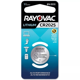 Pilha Eletronica Bateria Cr2025 3v Rayovac