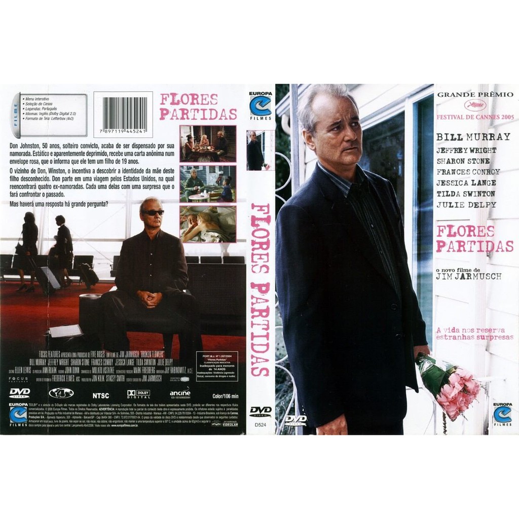 Dvd Flores Partidas, Comédia, Original, Bill Murray