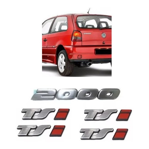 Kit Emblema Gol Tsi 2000 Volkswagen - Gol Bola