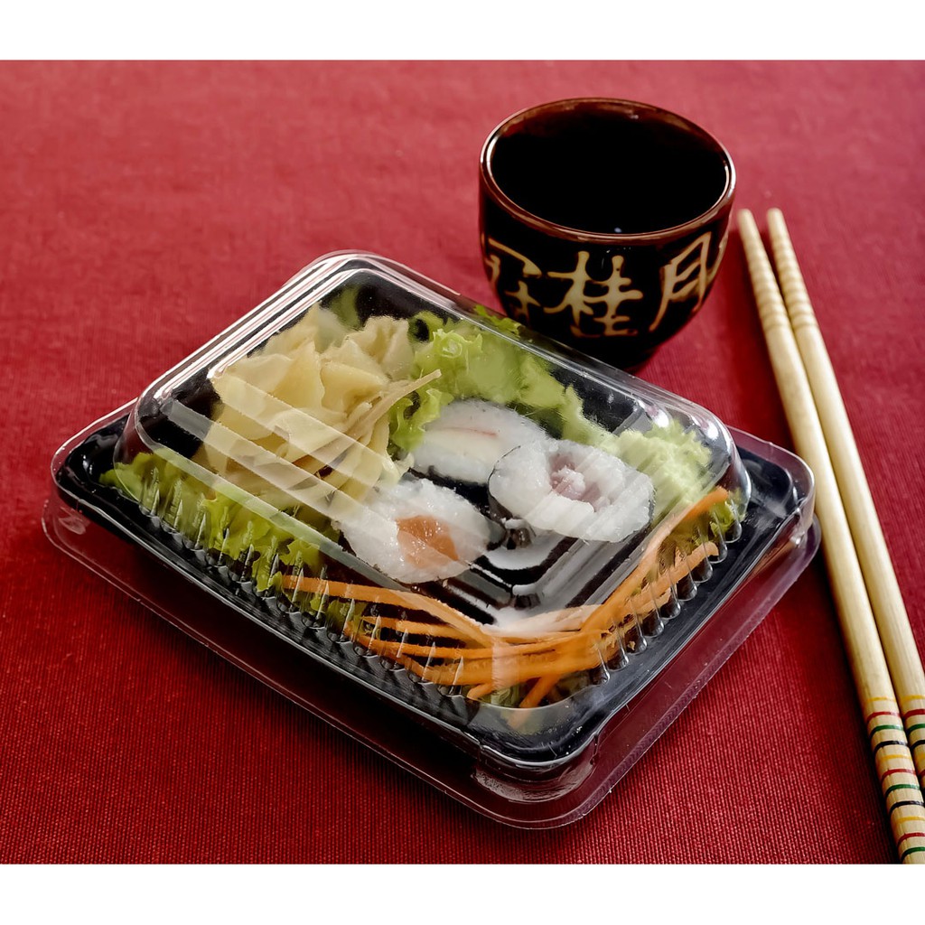 10 Embalagem Oriental Comida Japonesa Delivery Galvanotek Go900 em Oferta na Shopee