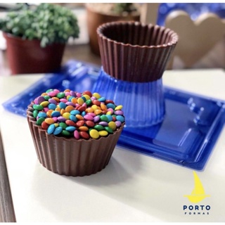 1~5 Forma cupcake gigante para chocolate  ESPECIAL SILICONE porto formas  -cod P1201 em Oferta na Shopee