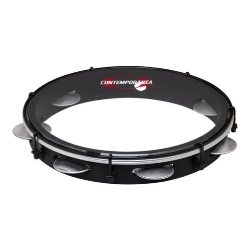 Pandeiro Contemporânea Madeira 11'' Bk Light Nylon 83lbk