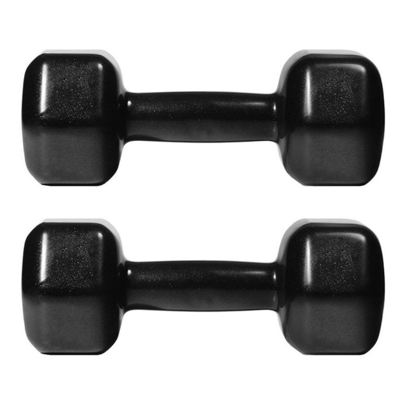 Halter halteres sextavado PAR  2 kg cada total 4 kg