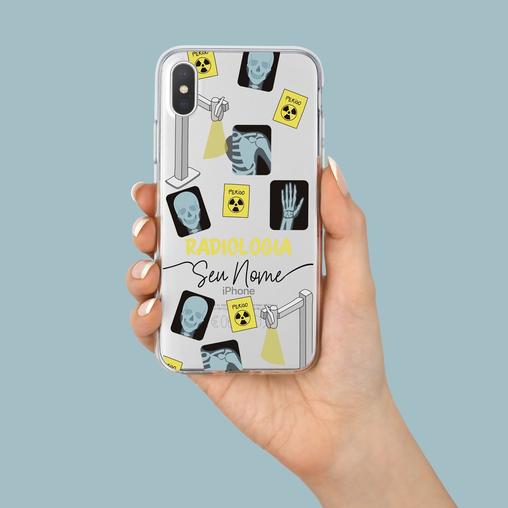 Capa Capinha de Celular Personalizada com sua Profissão - Radiologia em Oferta na Shopee