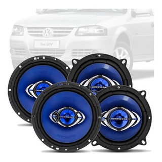 Kit Falante Hurricane Para Portas 6 + 5 Polegadas Vw Gol G4 em Oferta na Shopee