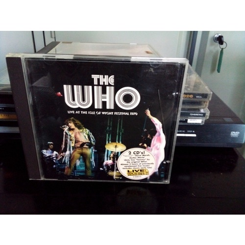 Cd The Who Live At Isley Of Wight Festival 1970 - Duplo Imp.