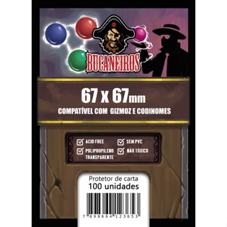 Sleeve Quadrado Customizado - 67x67 (Gizmos e Codinomes) em Oferta na Shopee