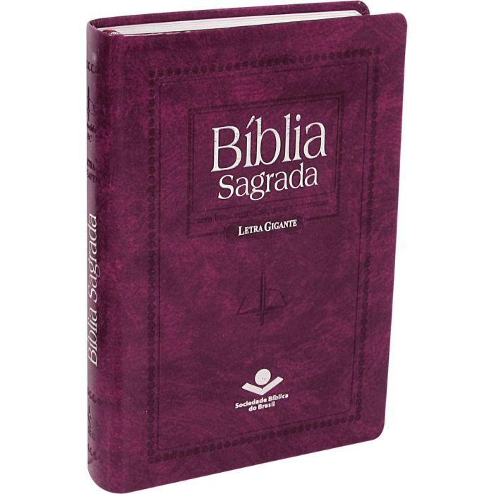 Bíblia Sagrada Letra Gigante Almeida Revista e Corrigida com Índice