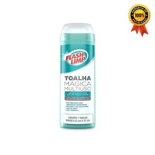 Toalha Magica Multiuso 66 X 43 Cm FLP6163 Flash Limp