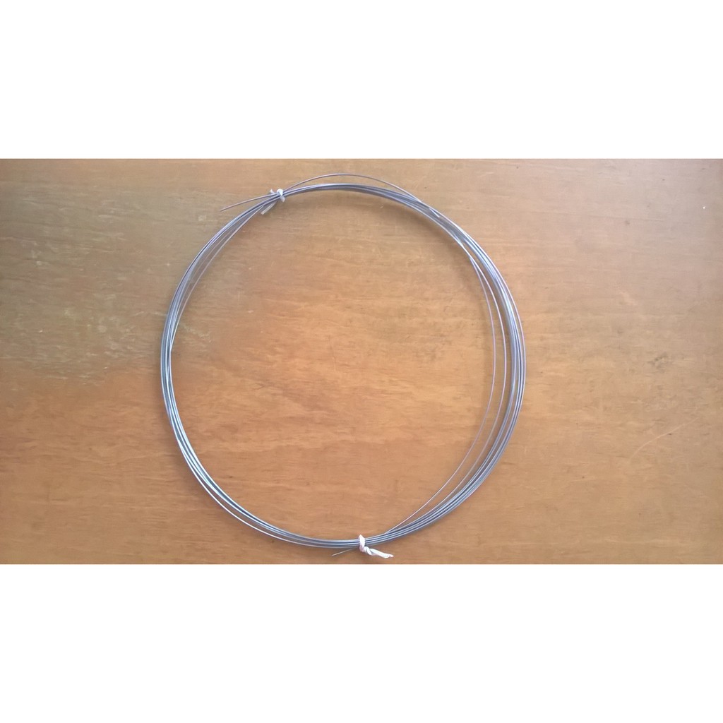 Arame Inox AISI302 AISI 302 Duro Para Mola 0,8mm - Rolo de 5 ou 10 metros - Arame Aço Inox - Aço Mola