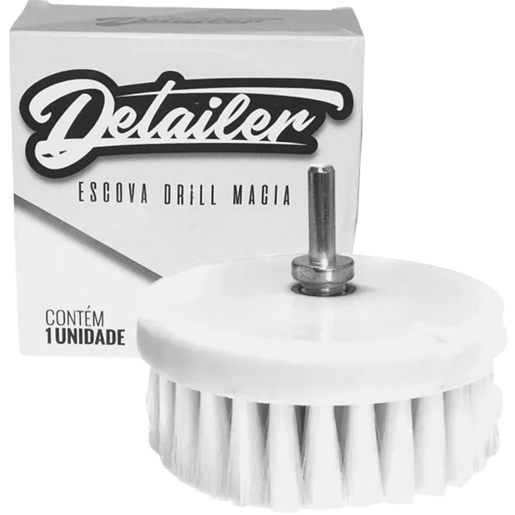 Escova Furadeira Drill Cerdas Macias Mandala Detailer em Oferta na Shopee