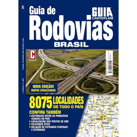 Guia Cartoplam - Rodovias Brasil 2017