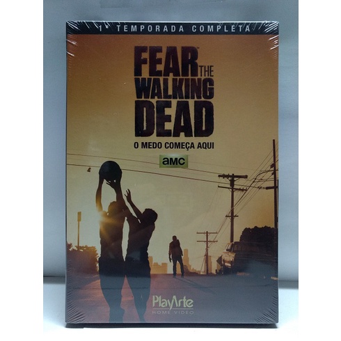 DVD Fear The Walking Dead - 1ª Temporada Completa - Novo / Original / Lacrado