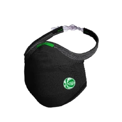 Kit Máscara FIBER Knit SPORT JUVENTUDE PRETA + 30 Filtros de Proteção + Suporte - Original