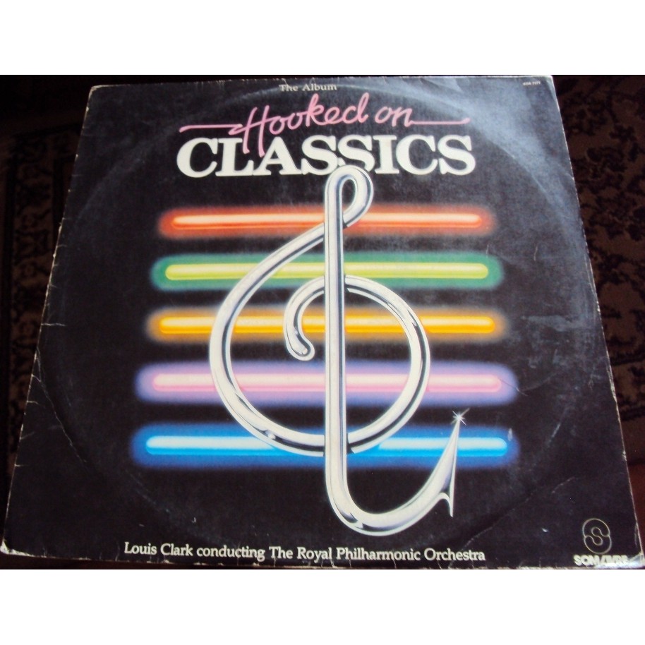 406 Mvd- LP 1982- Hooked On Classic- Louis Clark conducting The Royal Philharmonic Orchestra- Música- Disco Vinil Original- Long Play LP