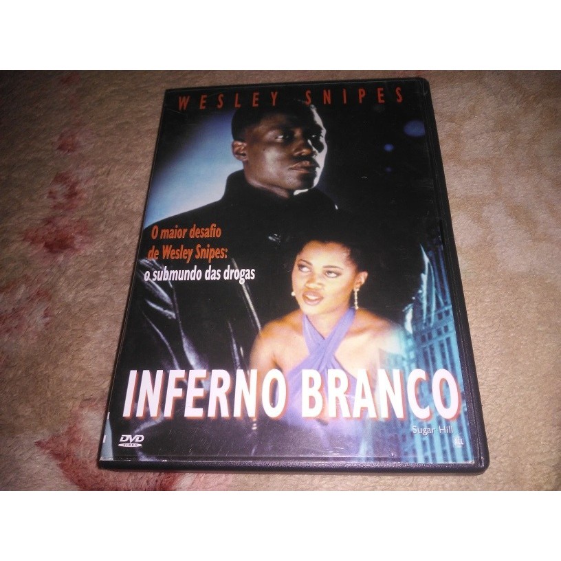 Dvd Inferno Branco Wesley Sniper Usado 1 Vez Original Dublado